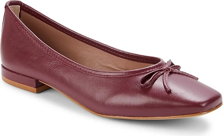 Sabine Leather Ballet Flats - Image 2