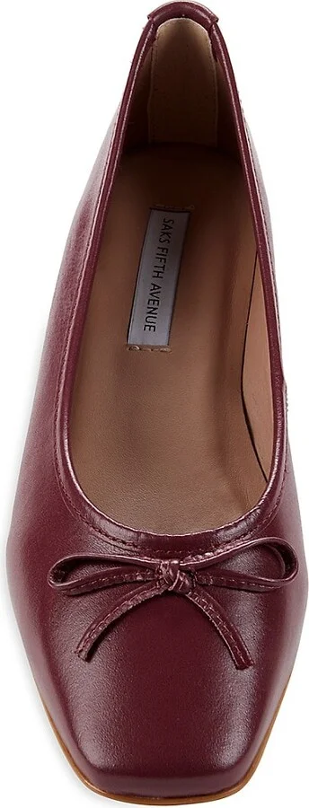 Sabine Leather Ballet Flats - Image 5