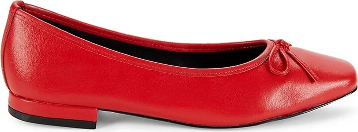 Sabine Leather Ballet Flats