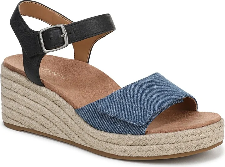 Sable Wedge Sandal