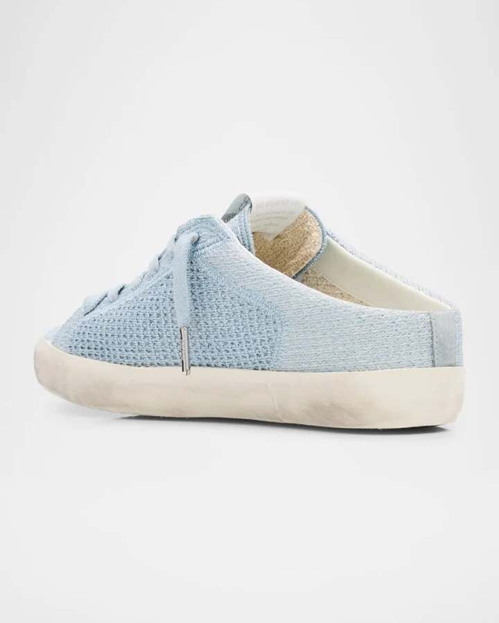 Sabot Embroidered Cotton Slide Sneakers - Image 5