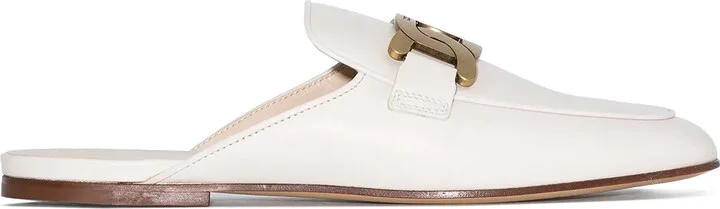 Sabot loafer mules