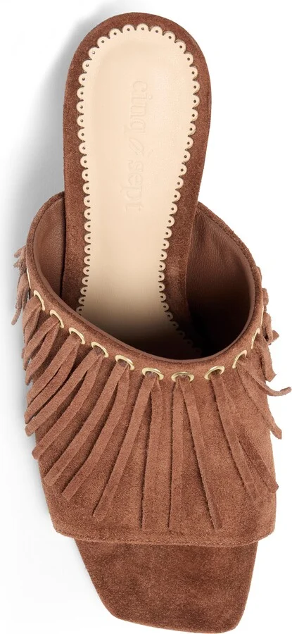 Sabrina Fringe Slide Sandal - Image 3