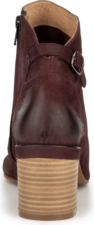 Sabrina Leather Block Heel Bootie - Image 2