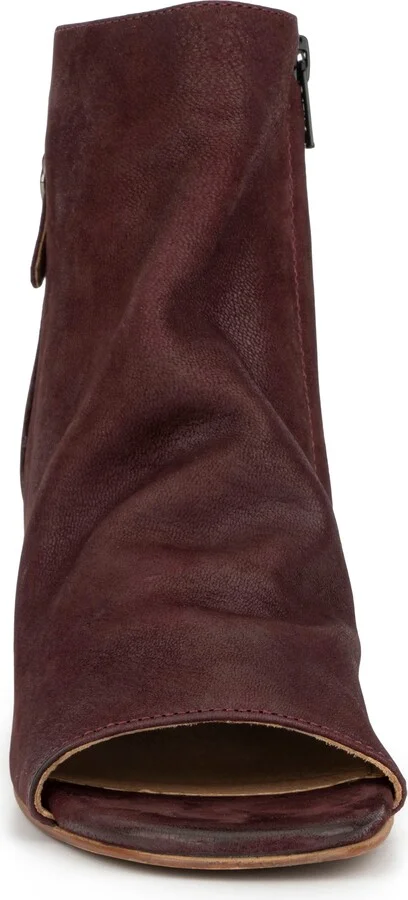 Sabrina Leather Block Heel Bootie - Image 4