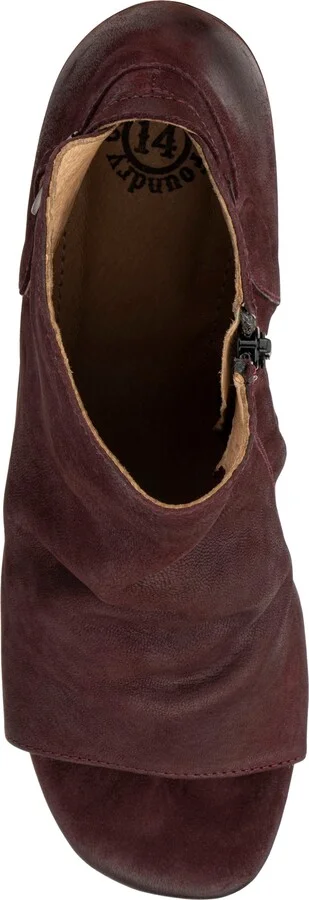 Sabrina Leather Block Heel Bootie - Image 5