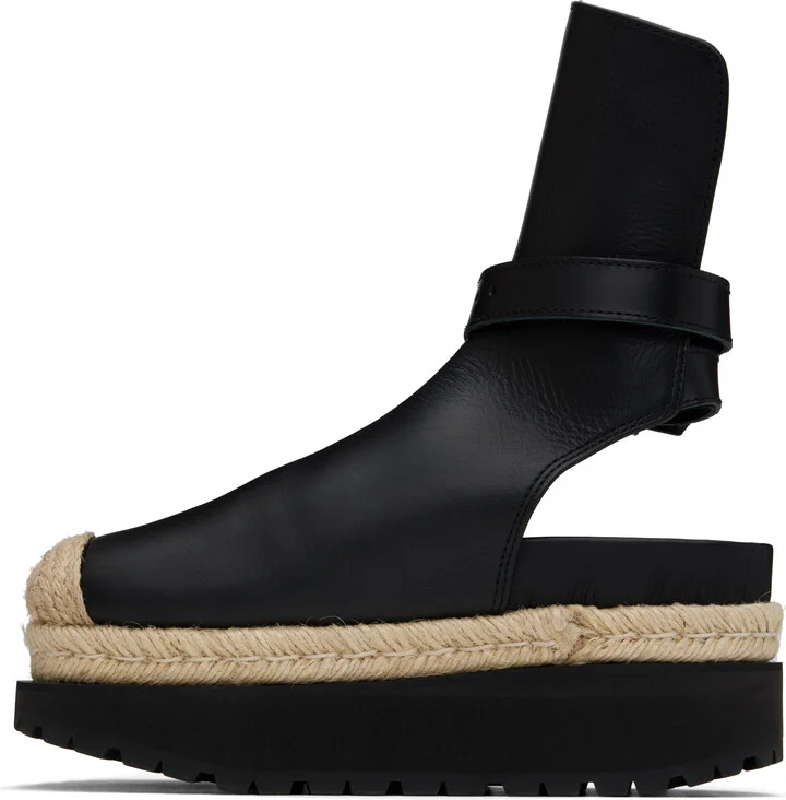 sacai Black Jodphur Boots - Image 3