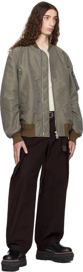 sacai Black Leather Oxfords - Image 5