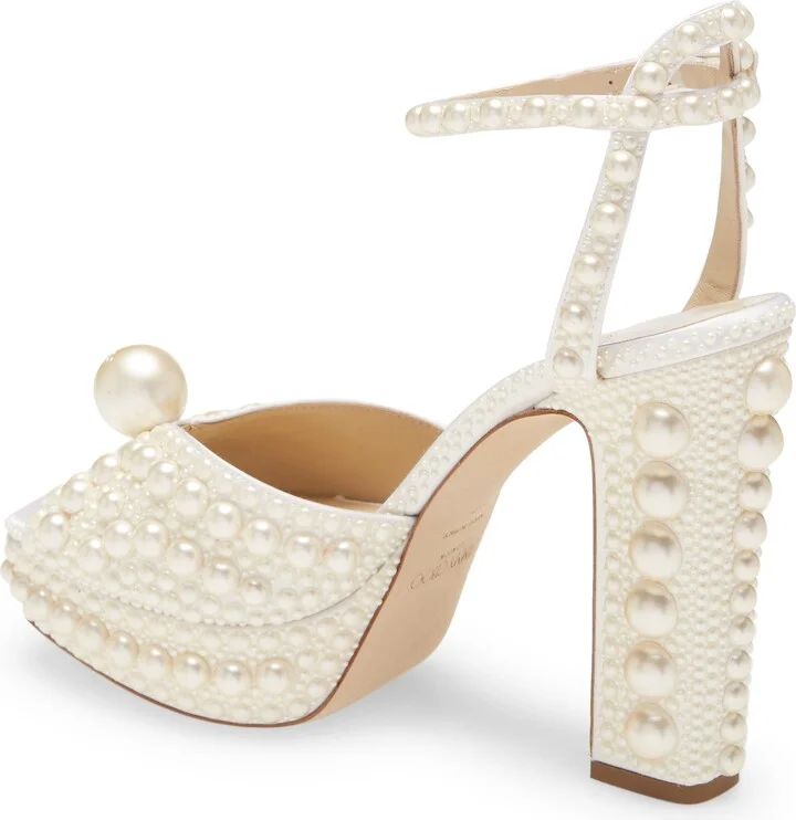 Sacaria Embellished Platform Sandal - Image 2