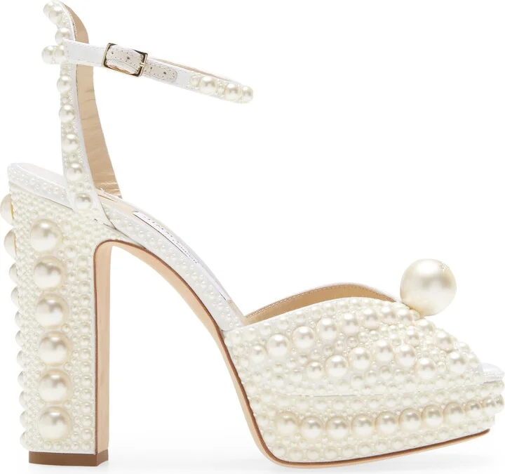 Sacaria Embellished Platform Sandal - Image 3