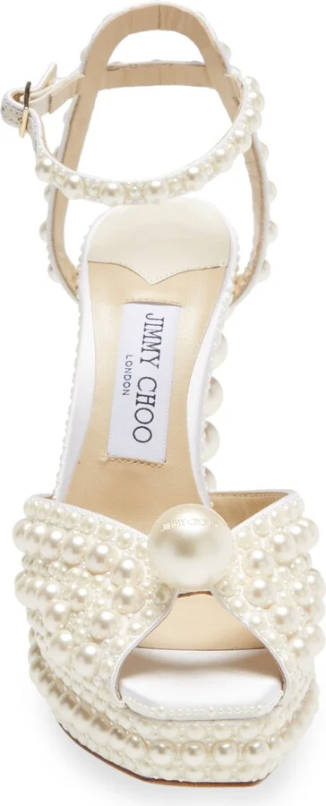 Sacaria Embellished Platform Sandal - Image 4