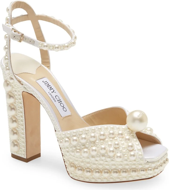 Sacaria Embellished Platform Sandal