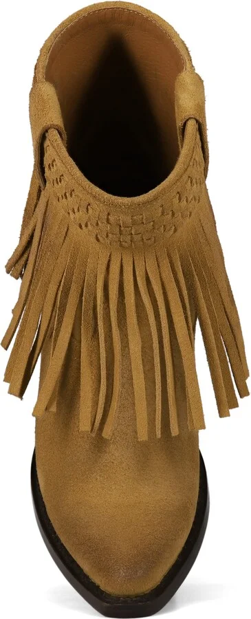 Sacha Fringe Bootie - Image 11