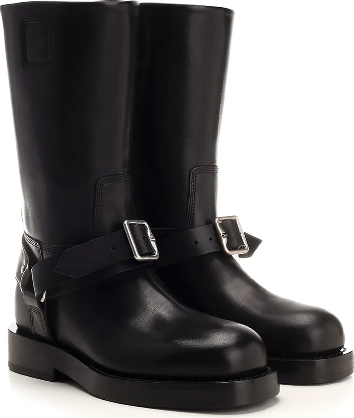 'saddle' High Boots - Image 2