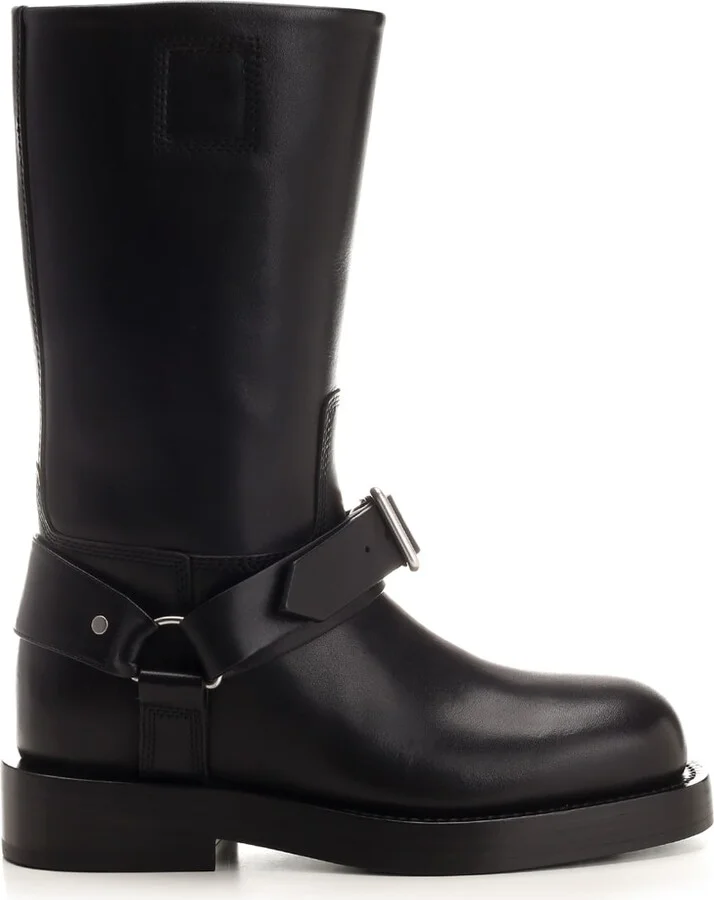 'saddle' High Boots