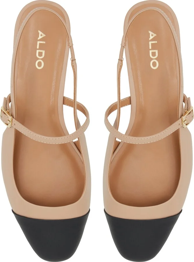 Sadey Slingback Mary Jane Cap Toe Flat - Image 4
