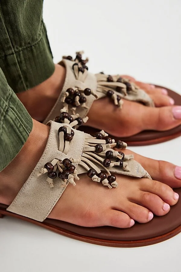 Sadie Fringe Sandals