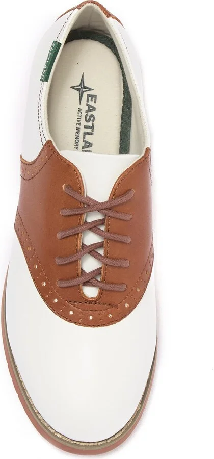 Sadie Leather Saddle Shoe - Image 4