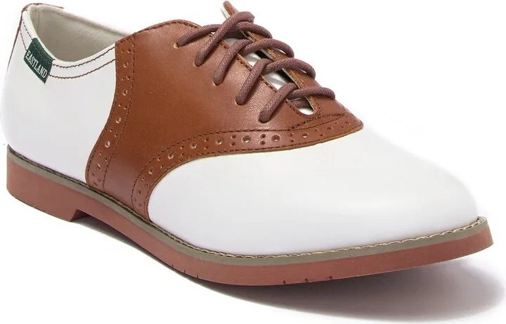 Sadie Leather Saddle Shoe