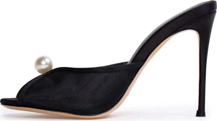 Sadie Peep Toe Slide Sandal - Image 6