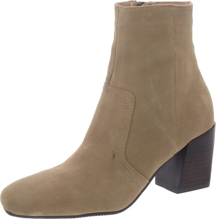 Sadie Womens Suede Waterproof Ankle Boots