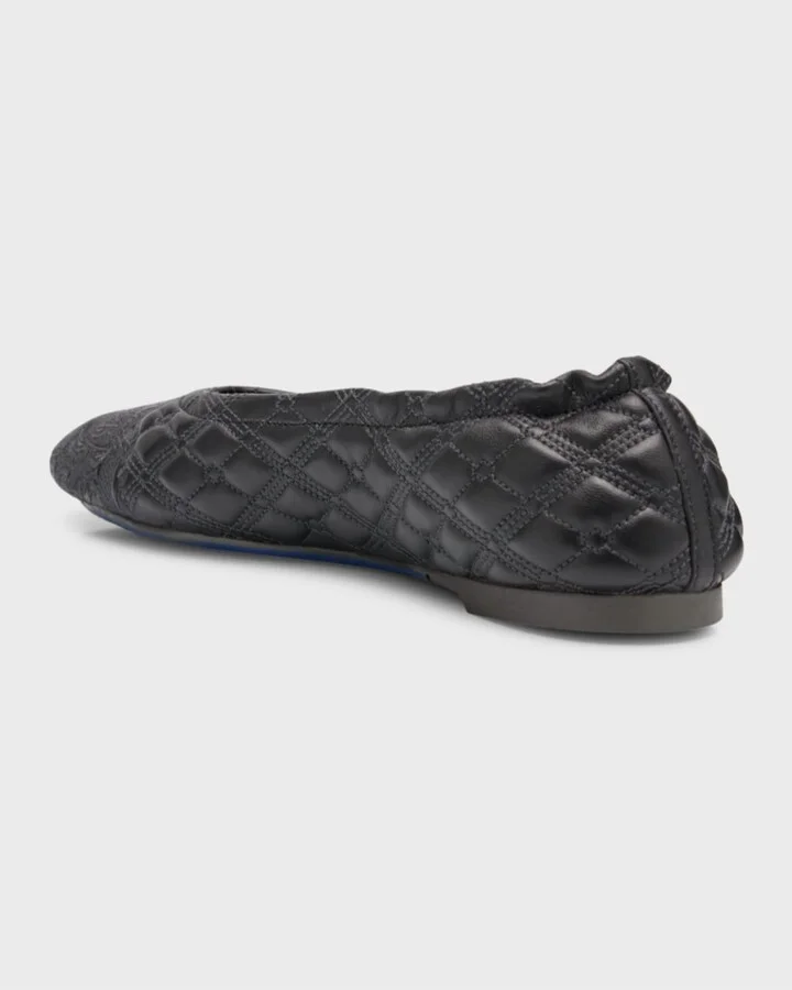 Sadler Quilted Lambskin Ballerina Flats - Image 7