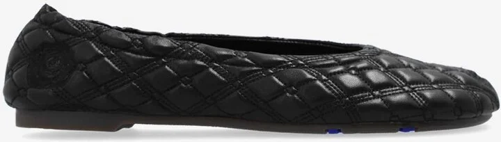 Sadler Quilted Leather Ballet Flats