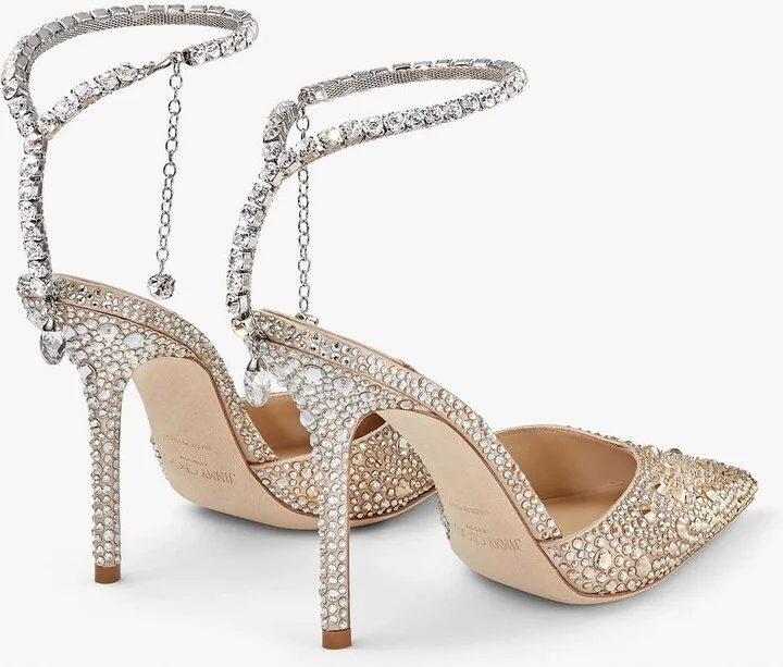 Saeda 100 Crystal-Embellished Pumps - Image 2