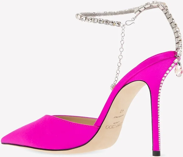Saeda 100 Satin Pumps - Image 2