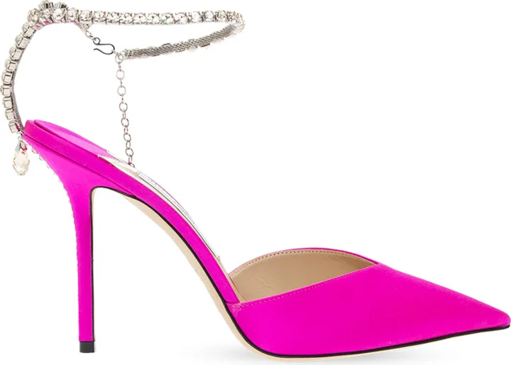 ‘Saeda 100’ Stiletto Pumps, , - Pink