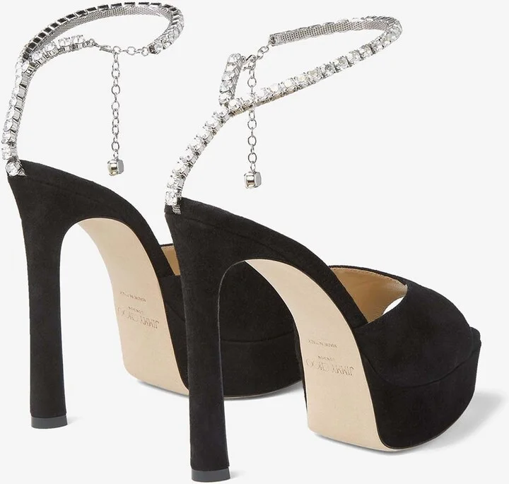 Saeda 125 Suede Leather Platform Sandals - Image 2