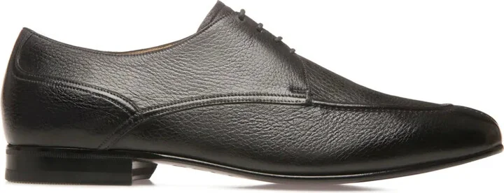 Saele grained-texture derby shoes