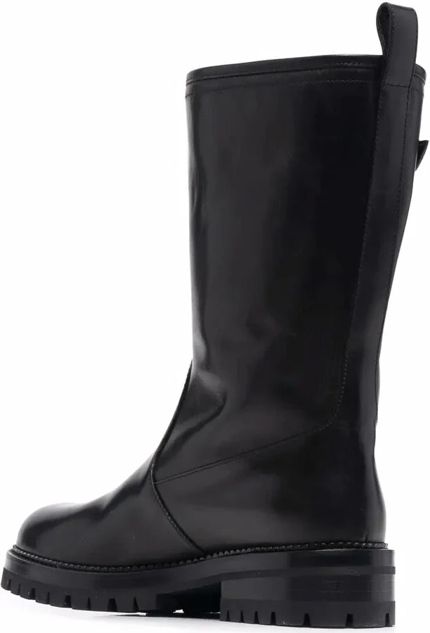 Safety Pin mid-calf boots - Image 3