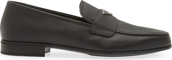 Saffiano Leather Loafer - Image 3