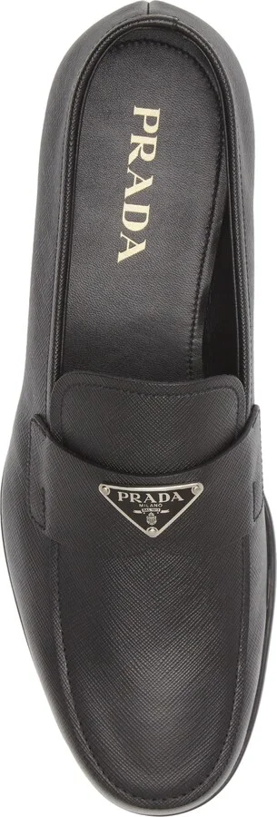 Saffiano Leather Loafer - Image 5
