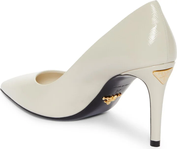 Saffiano Leather Pump - Image 8