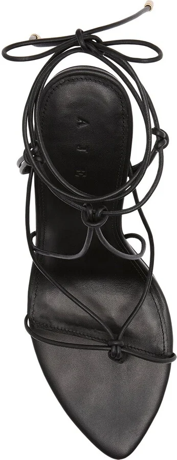 Saffron Strappy Heel In Colour Black Size 35 - Image 4