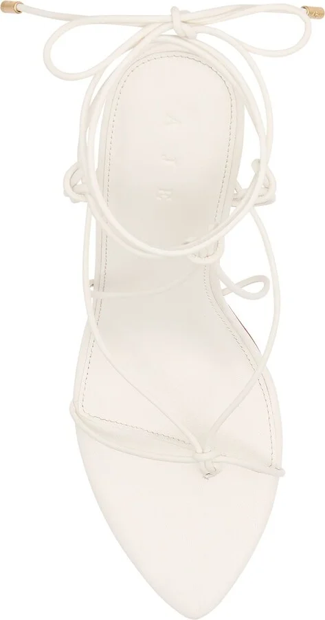 Saffron Strappy Heel In Colour Ivory Size 35 - Image 4