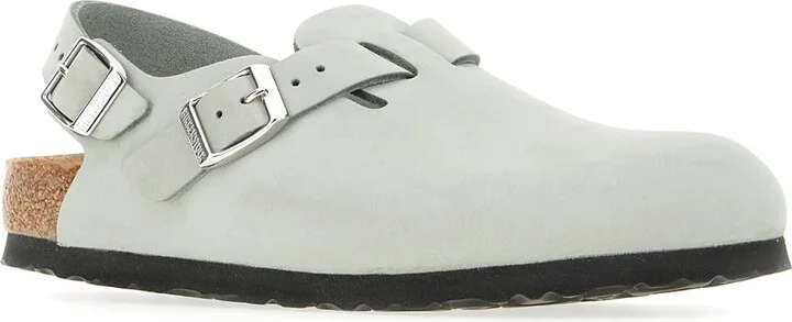 Sage Green Microfiber Tokio Ii Slippers - Image 2