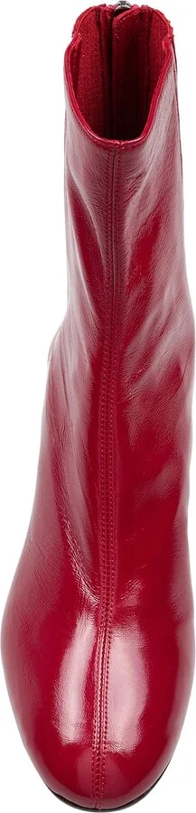 Sain Honore' Bootie 50 In Nappa Gloss Color Red - Image 3