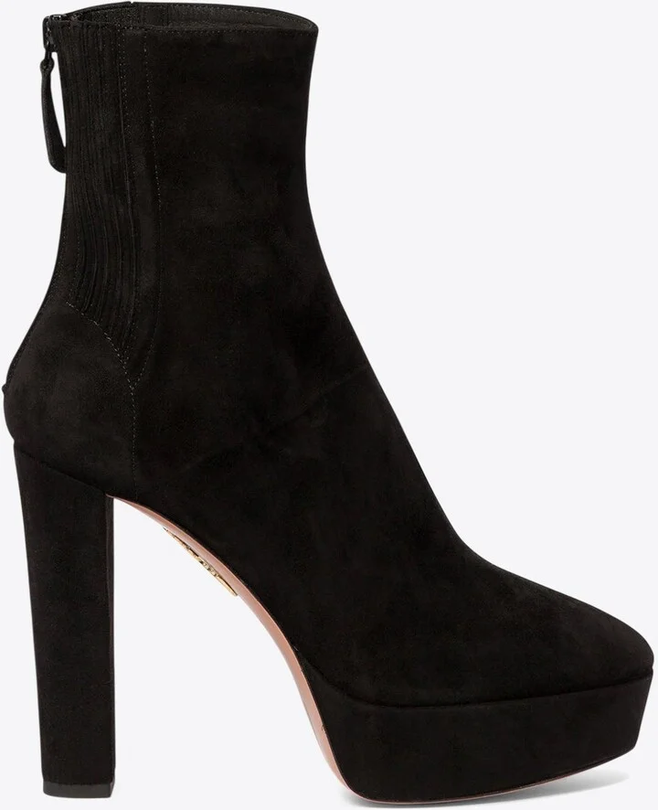 Saint Honore 120 Platform Suede Boots