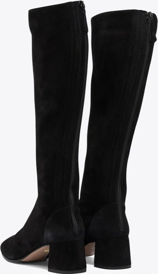 Saint Honore 50 Suede Knee-High Boots - Image 3