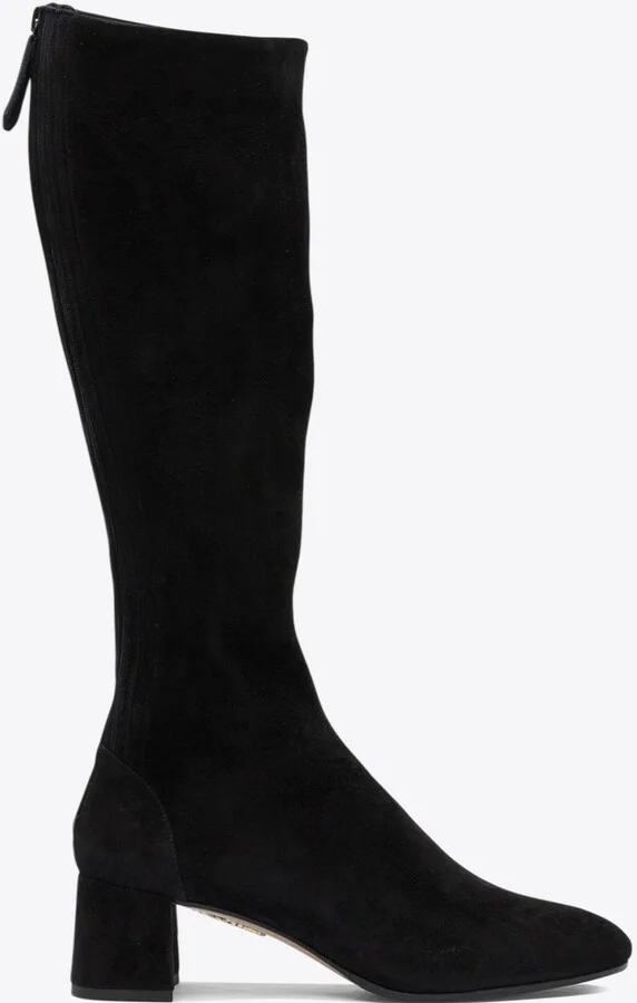 Saint Honore 50 Suede Knee-High Boots