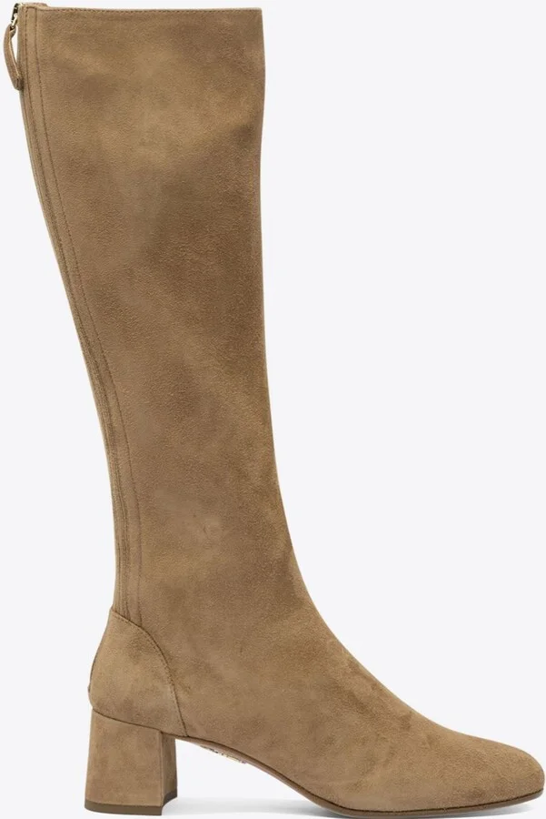 Saint Honore 50 Suede Knee-High Boots