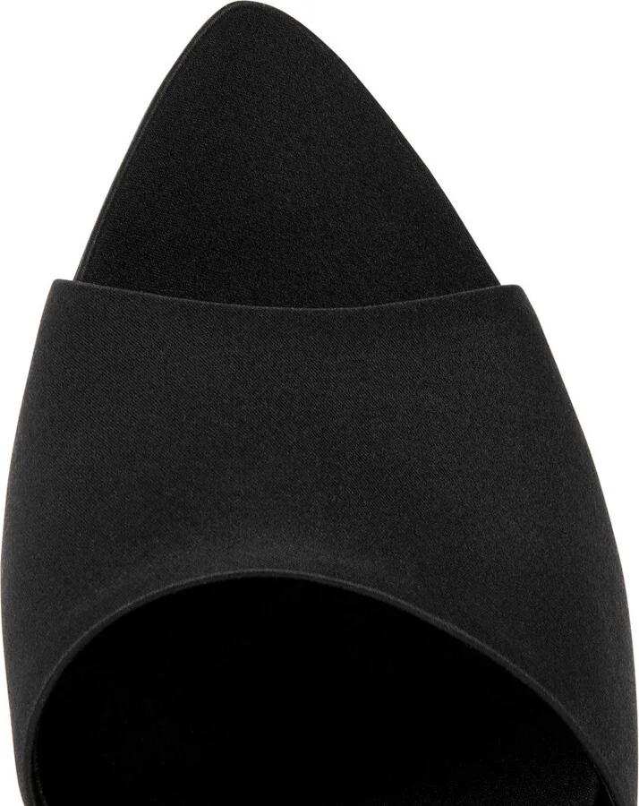 Saint Laurent 105 Satin Mules - Image 4