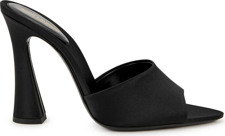 Saint Laurent 105 Satin Mules
