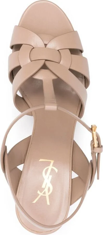 Saint Laurent 105Mm Tribute Platform Sandals - Image 4