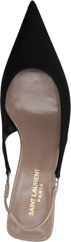 Saint Laurent 30Mm Cherish Slingback Pumps - Image 4