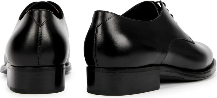 Saint Laurent Adrien 25 Leather Derby Shoes - Image 3