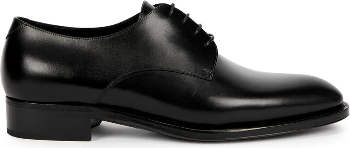 Saint Laurent Adrien 25 Leather Derby Shoes